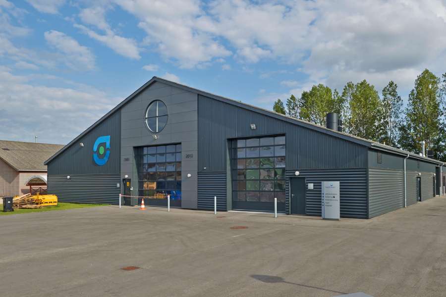 Interessante Fassade dank weniger Tricks, Hjorslevvej 7, 5450 Otterup